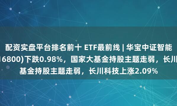 配资实盘平台排名前十 ETF最前线 | 华宝中证智能制造主题ETF(516800)下跌0.98%，国家大基金持股主题走弱，长川科技上涨2.09%