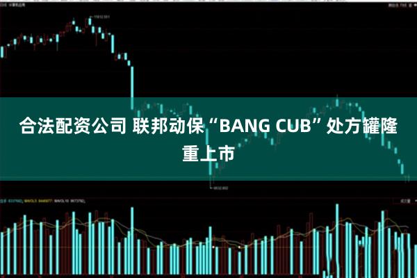 合法配资公司 联邦动保“BANG CUB”处方罐隆重上市